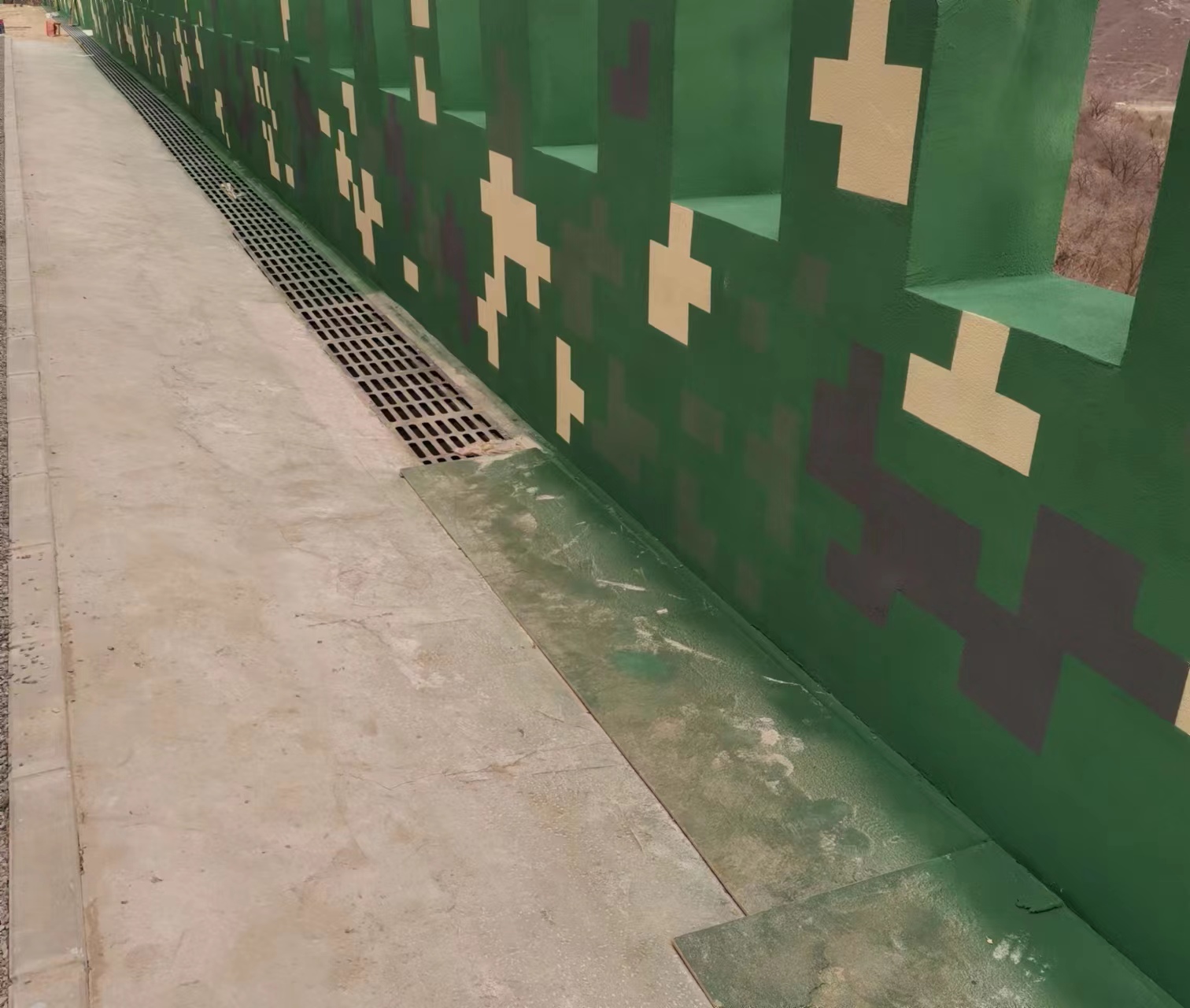 固原围墙迷彩喷涂,数迷彩漆