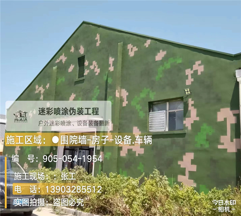 固原外墙数码迷彩漆施工报价清单（100㎡标准墙面测算）